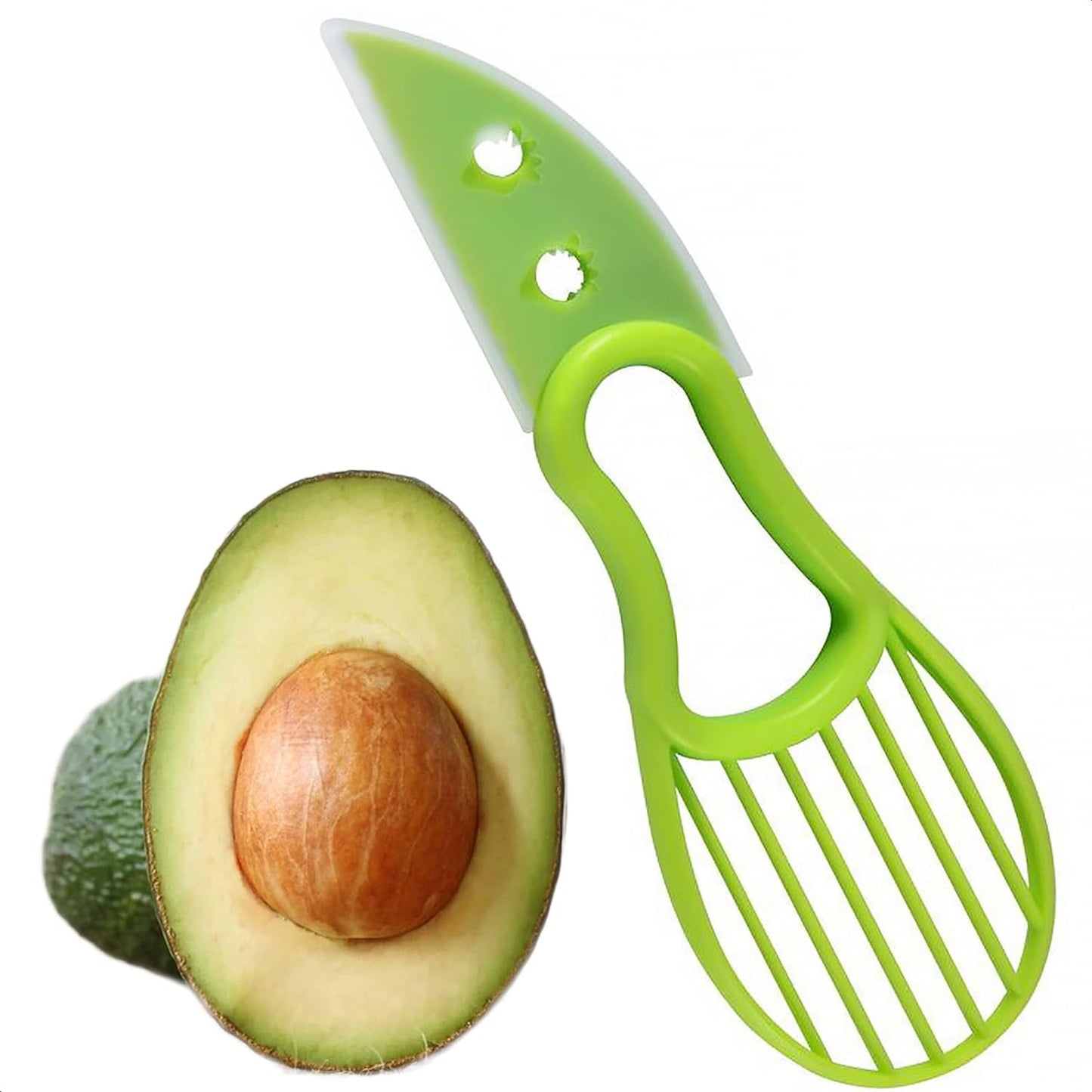 3 In 1 Avocado Peeler and Scooper for Fruits & Vegetable Peel Kitchen Gadget Accessories