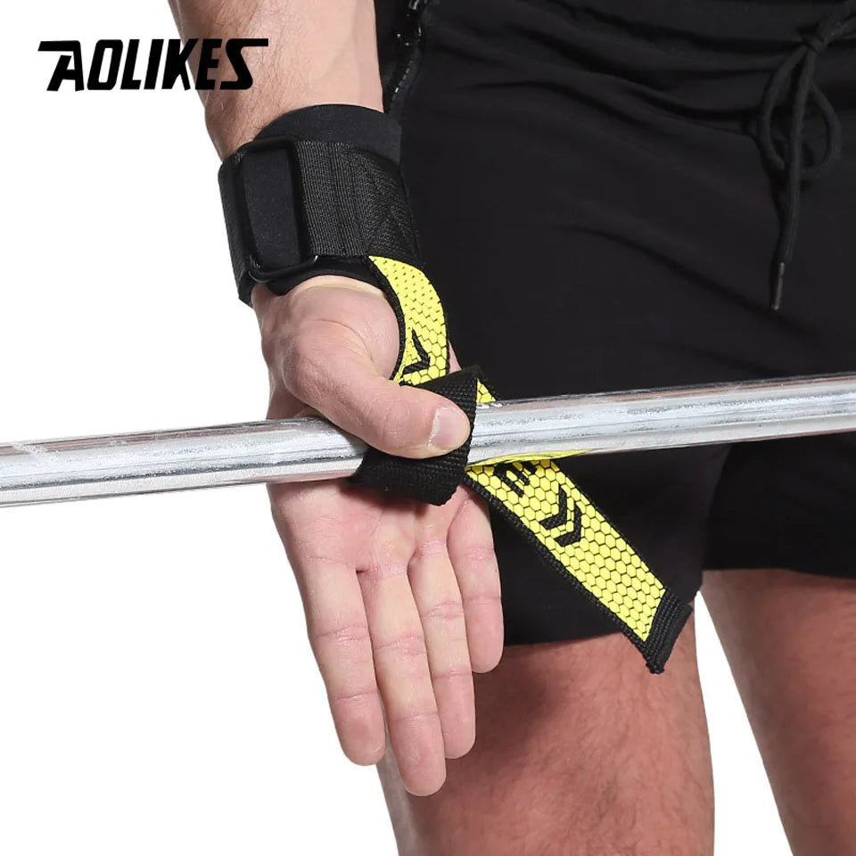 Weightlifting Wrist Straps with Superior Wrist Support for Deadlifting, Bodybuilding, Powerlifting