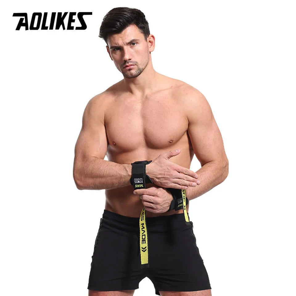 Weightlifting Wrist Straps with Superior Wrist Support for Deadlifting, Bodybuilding, Powerlifting