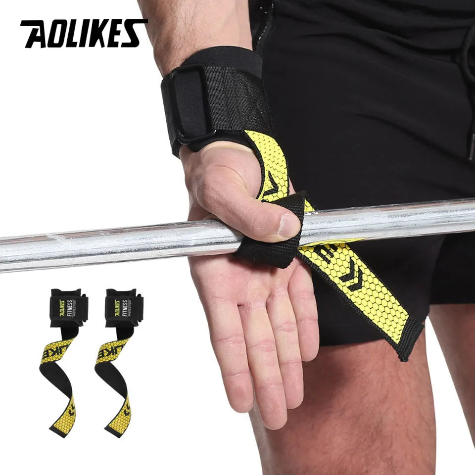 Weightlifting Wrist Straps with Superior Wrist Support for Deadlifting, Bodybuilding, Powerlifting