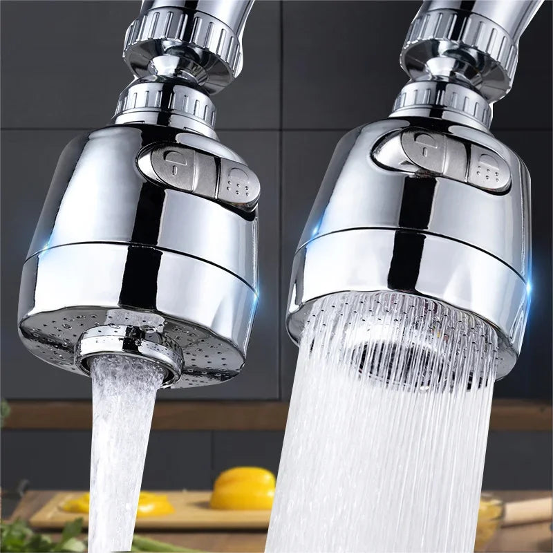 360° Swivel Kitchen Sink Faucet Aerator Faucet Sprayer Attachment Tap Aerator for Kitchen, Bathroom Faucet