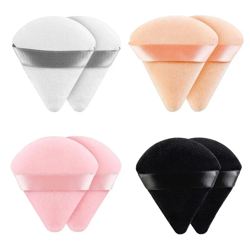 Powder Puff Triangle Makeup Sponge Setting Puff for Loose Powder Body Powder Beauty Makeup Tools