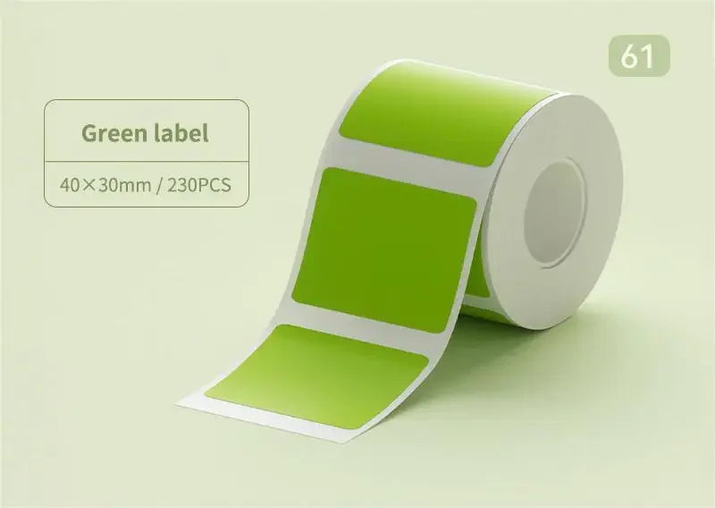 Label Maker Tape B21/B1/B3S Thermal Sticker Label Waterproof, Oil-Proof and Tear-Proof Labels