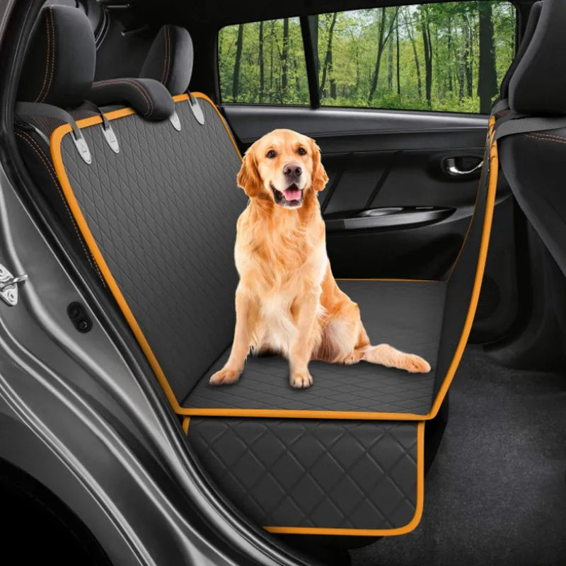 Dog Car Seat Cover Waterproof Hammock Back Seat Covers for Cars, Trucks & SUV