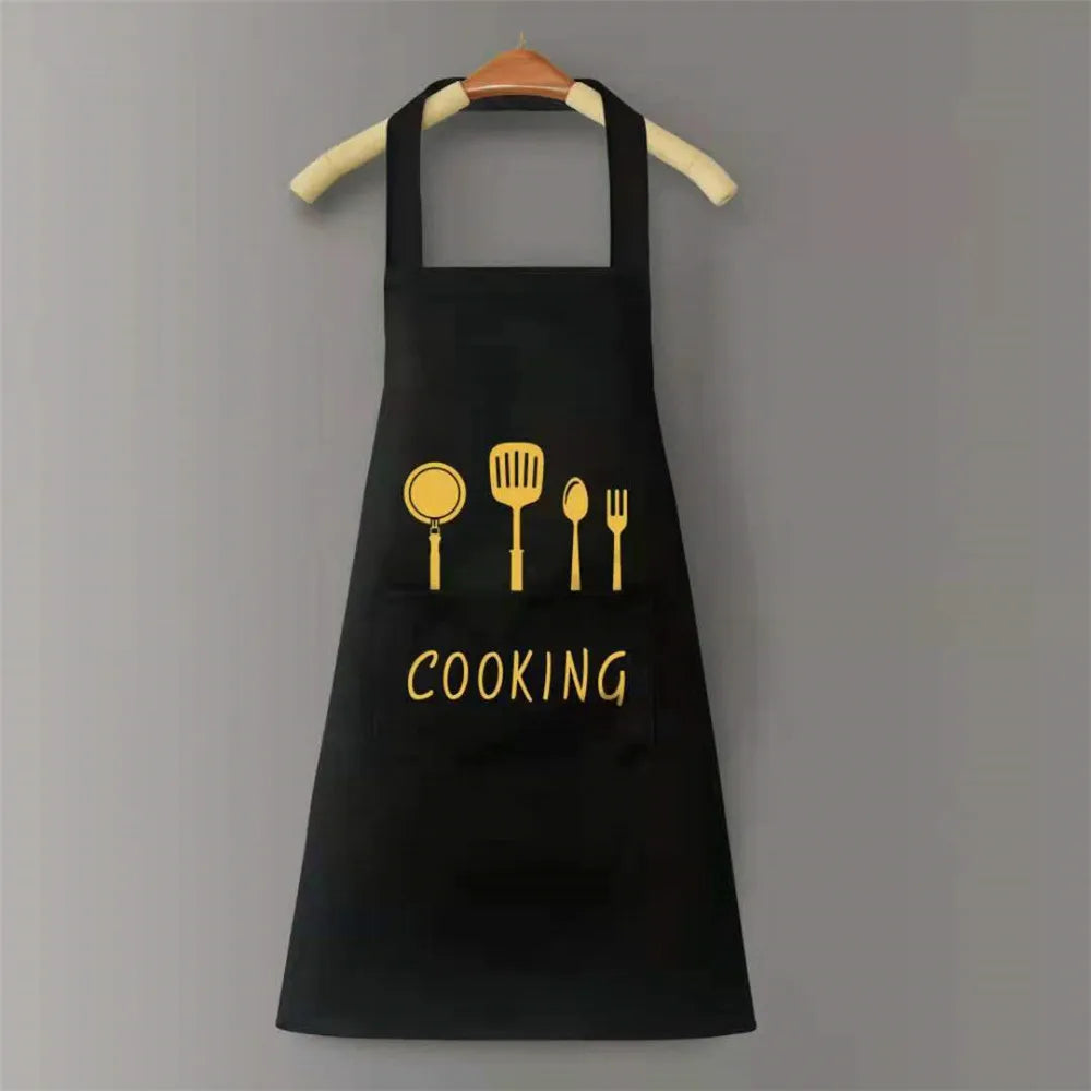 Kitchen Aprons for Women with Pockets for Cooking, Baking, Cleaning, Gardening, BBQ