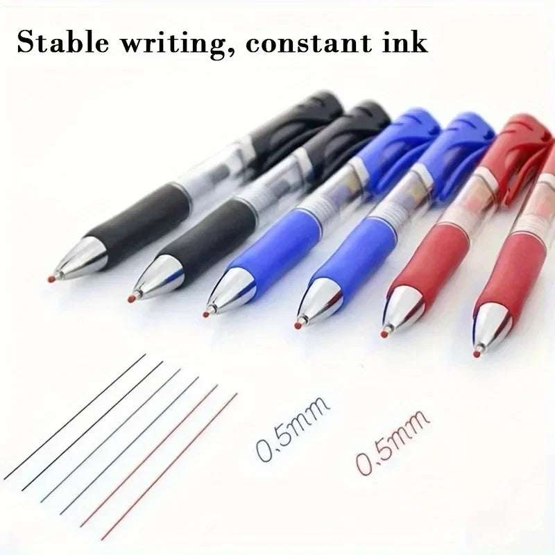 10pcs Ballpoint Gel Pen for Office School Stationery Supply