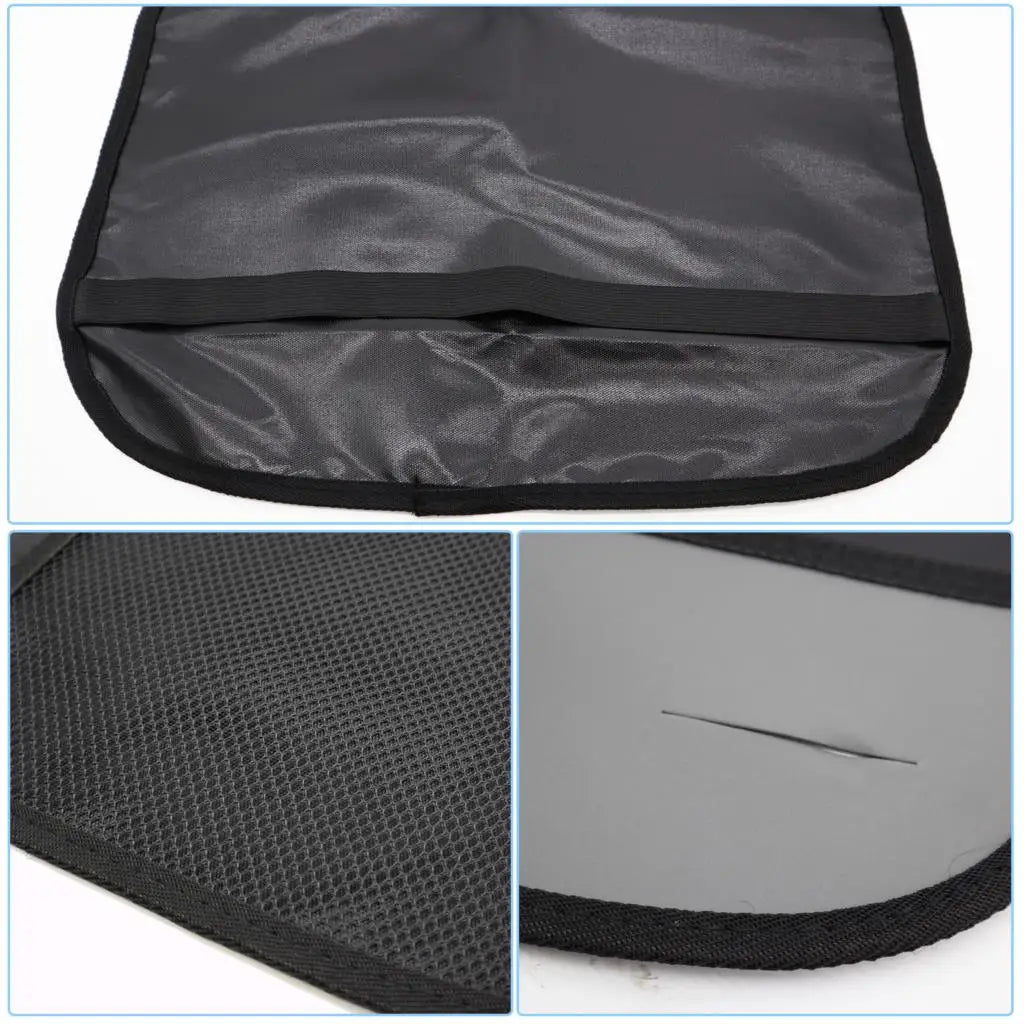 Car Kick Mats with Organizer Backseat Protector Seat Covers for Your Car, SUV, Minivan or Truck Seats