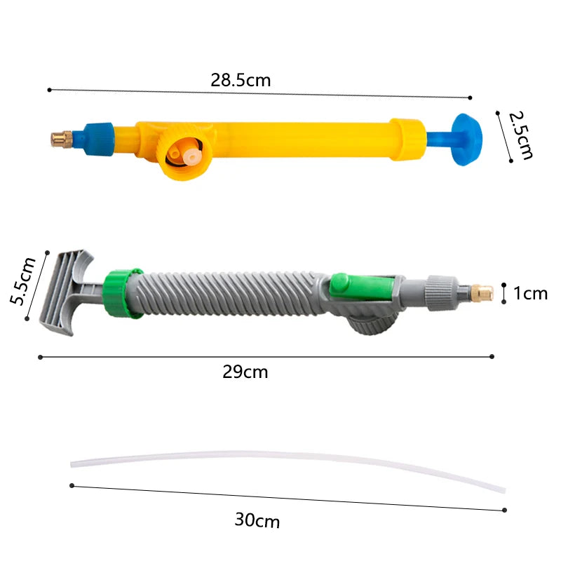 High Pressure Air Pump Manual Sprayer with Adjustable Nozzle for Home Lawn Garden Watering Lawn and Garden Sprayers