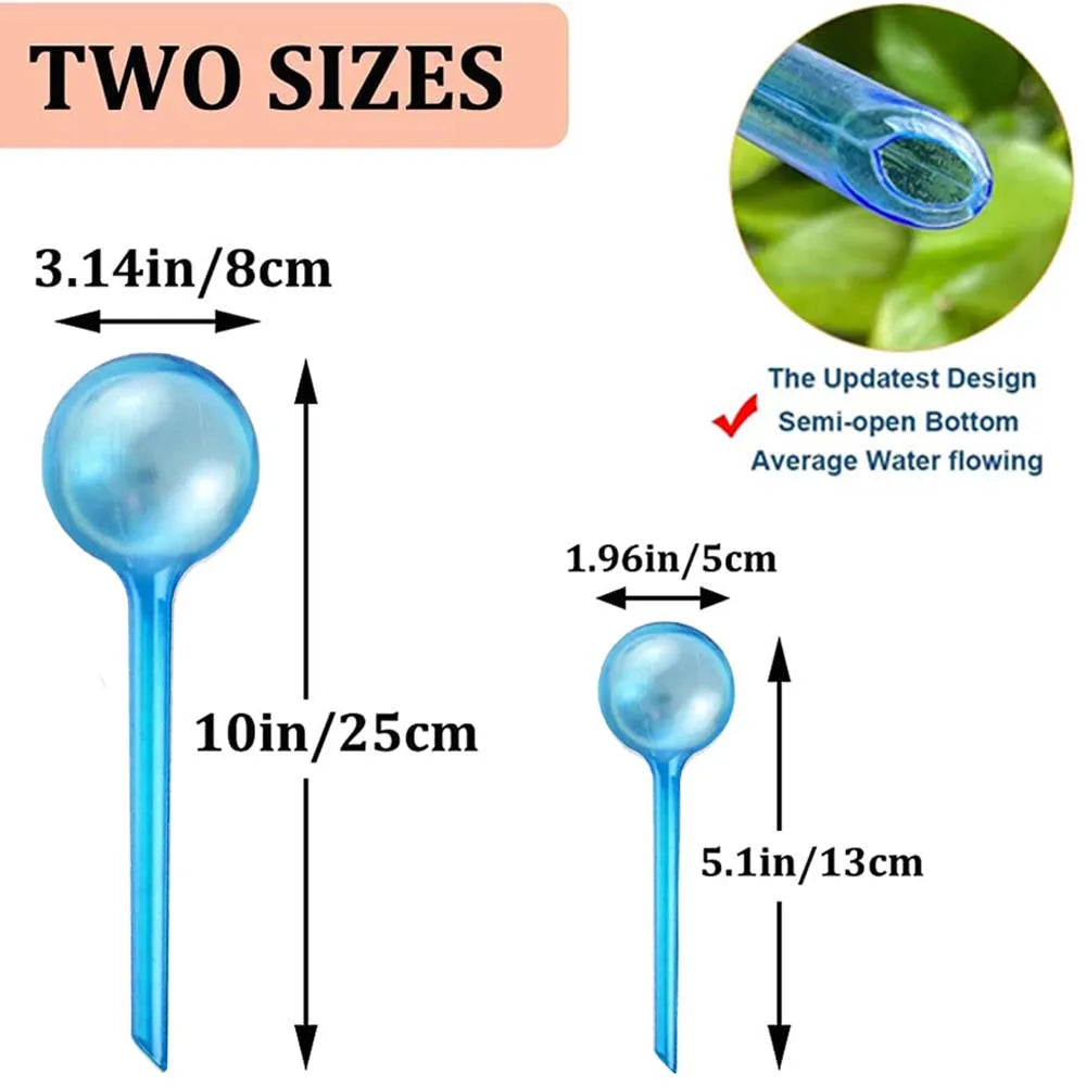 Plastic Plant Watering Globes Self Watering Bulbs Ball Self Feeder Balls Irrigation Device for Indoor Outdoor Garden