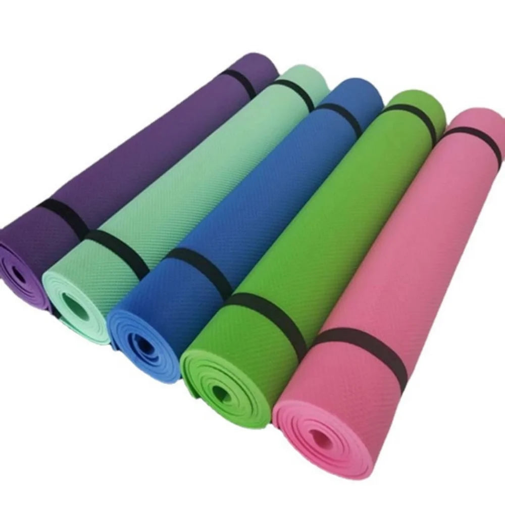 Yoga Mat Anti-skid Sports Fitness Mat for Exercise, Yoga and Pilates Gymnastics mat