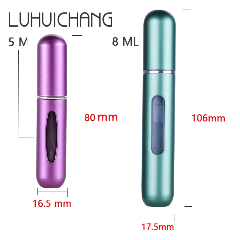 Mini Refillable Perfume Bottle Travel Spray Scent Pump Dispenser Pump Transfer Tool for Travelling