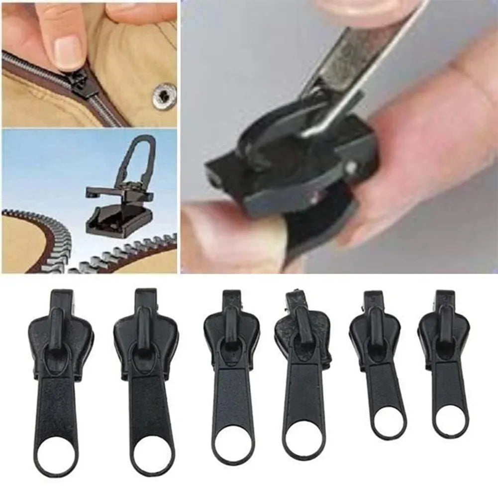 Universal Instant Fix Zipper Repair Kit Teeth Rescue Replacement Arts Buckles, Fasteners Crafts and Sewing Supplies