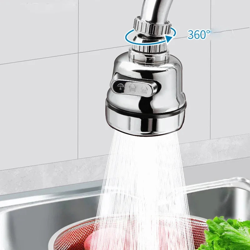 360° Swivel Kitchen Sink Faucet Aerator Faucet Sprayer Attachment Tap Aerator for Kitchen, Bathroom Faucet