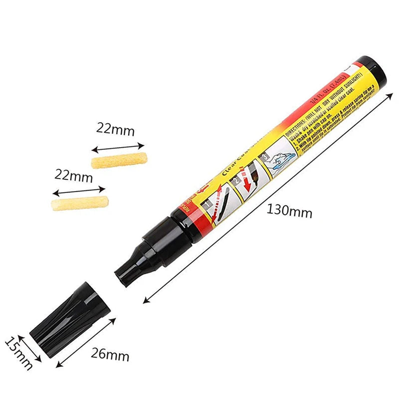 Car Scratch Repair Pen Clear Coat Pen Filler & Sealer Painting for All Cars, Not for Deep Scratch