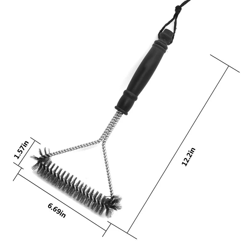 Bristle Barbecue Cleaning Grill Brush for Outdoor Grill Accessories