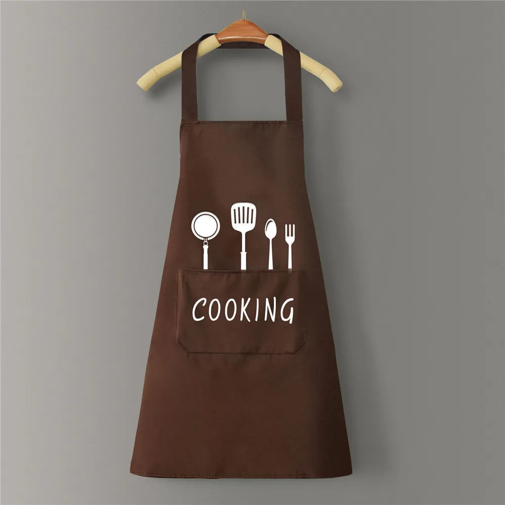 Kitchen Aprons for Women with Pockets for Cooking, Baking, Cleaning, Gardening, BBQ