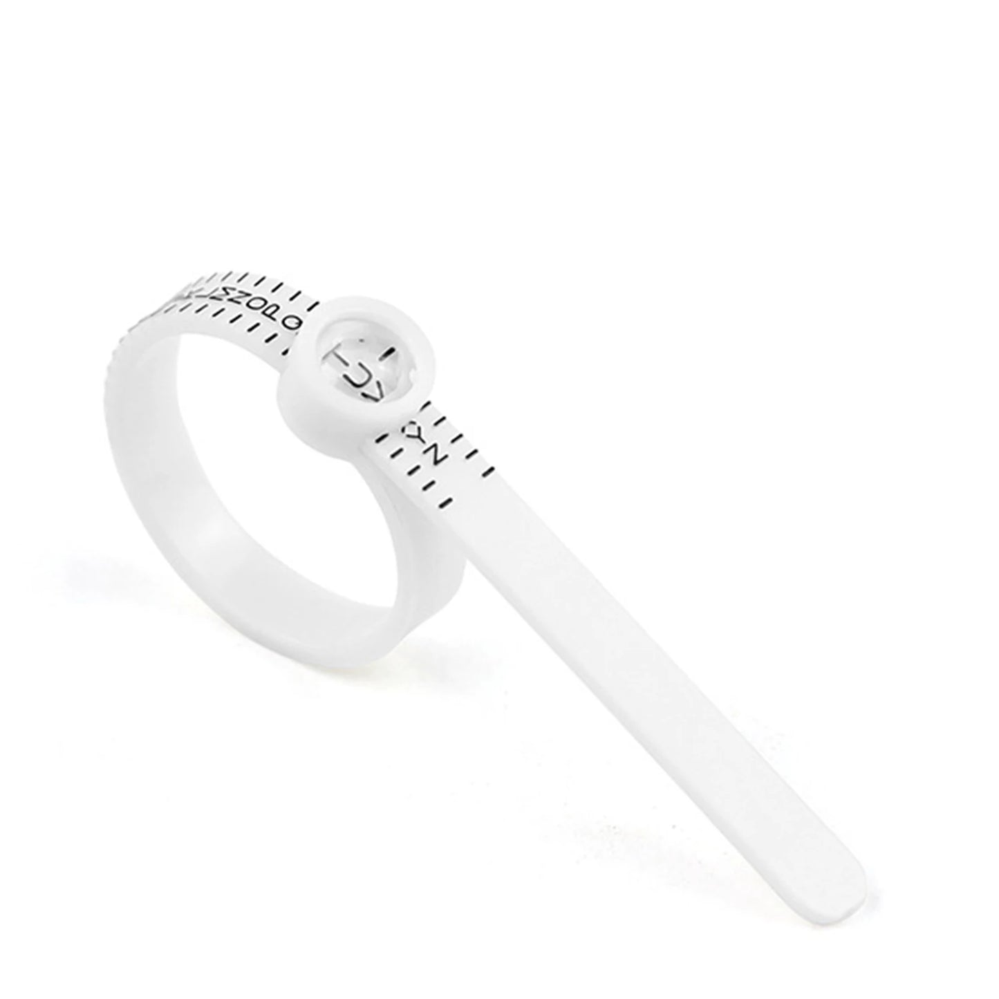 Ring Sizer Measuring Tool with Magnified Glass Reusable Finger Size Gauge Jewelry Tool USA Rings Size