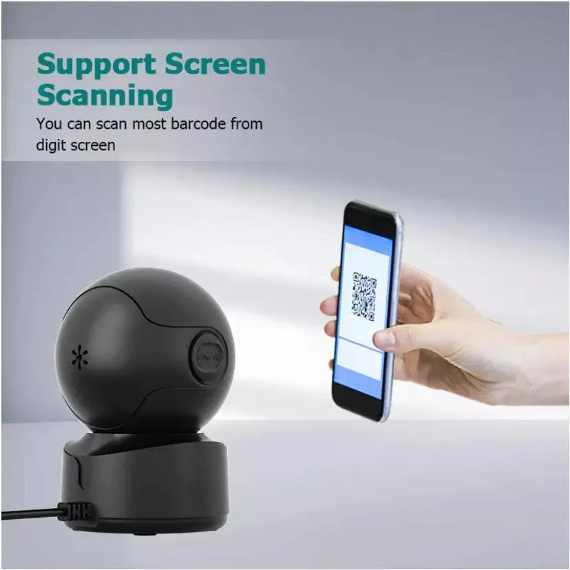 Automatic Desktop Barcode Scanner, BarCode Image Sensing for Warehouse Supermarket, Retail Store, Bookstore