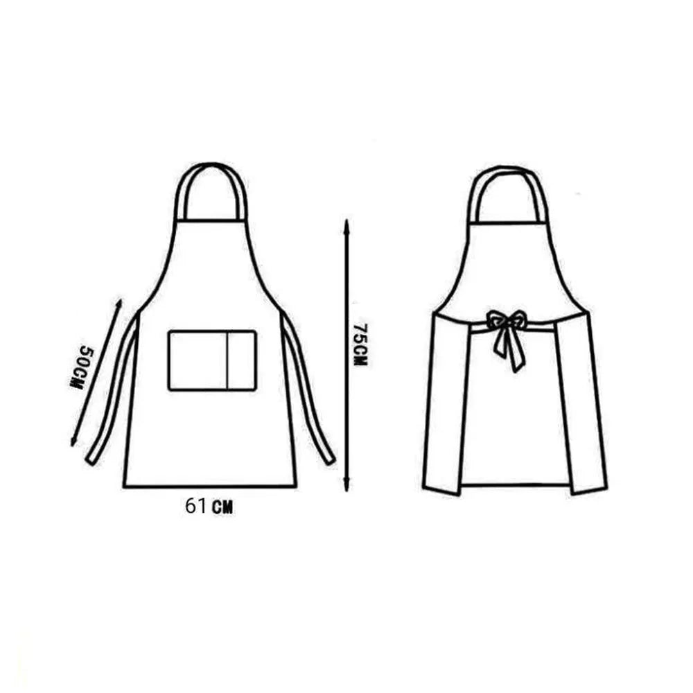 Kitchen Aprons for Women with Pockets for Cooking, Baking, Cleaning, Gardening, BBQ