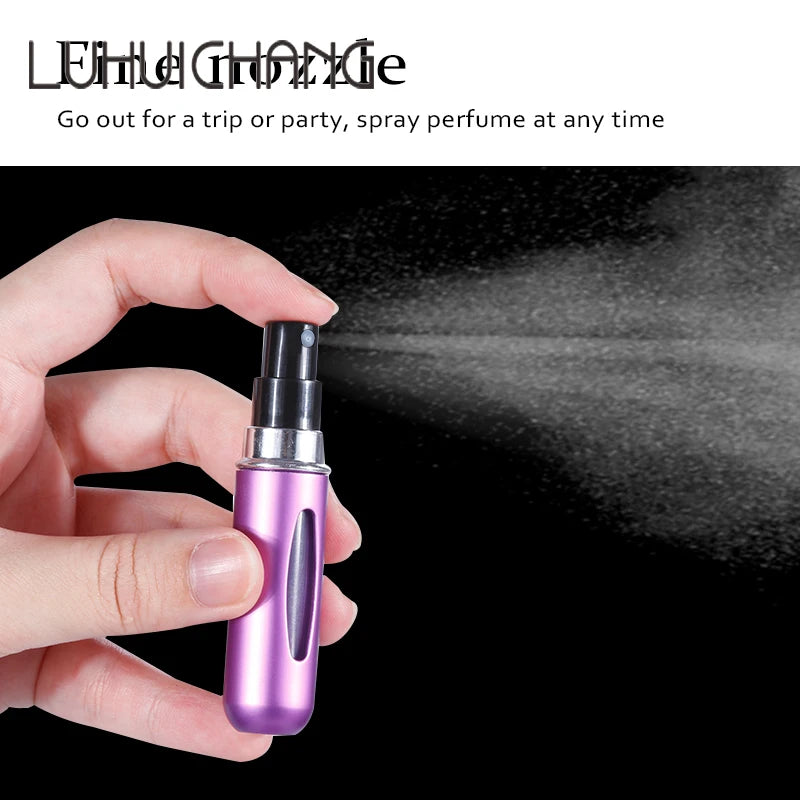 Mini Refillable Perfume Bottle Travel Spray Scent Pump Dispenser Pump Transfer Tool for Travelling