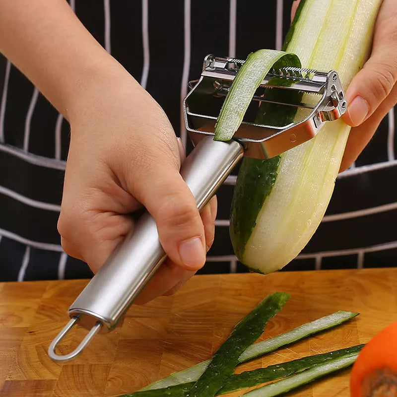 Stainless Steel Multi-function Fruit Vegetable Peeler Slicer Cutter Potato Carrot Grater