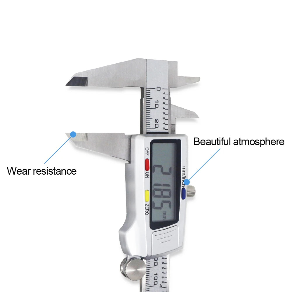 Digital Caliper Measuring Tool Micrometer with Large LCD Screen for DIY/Household