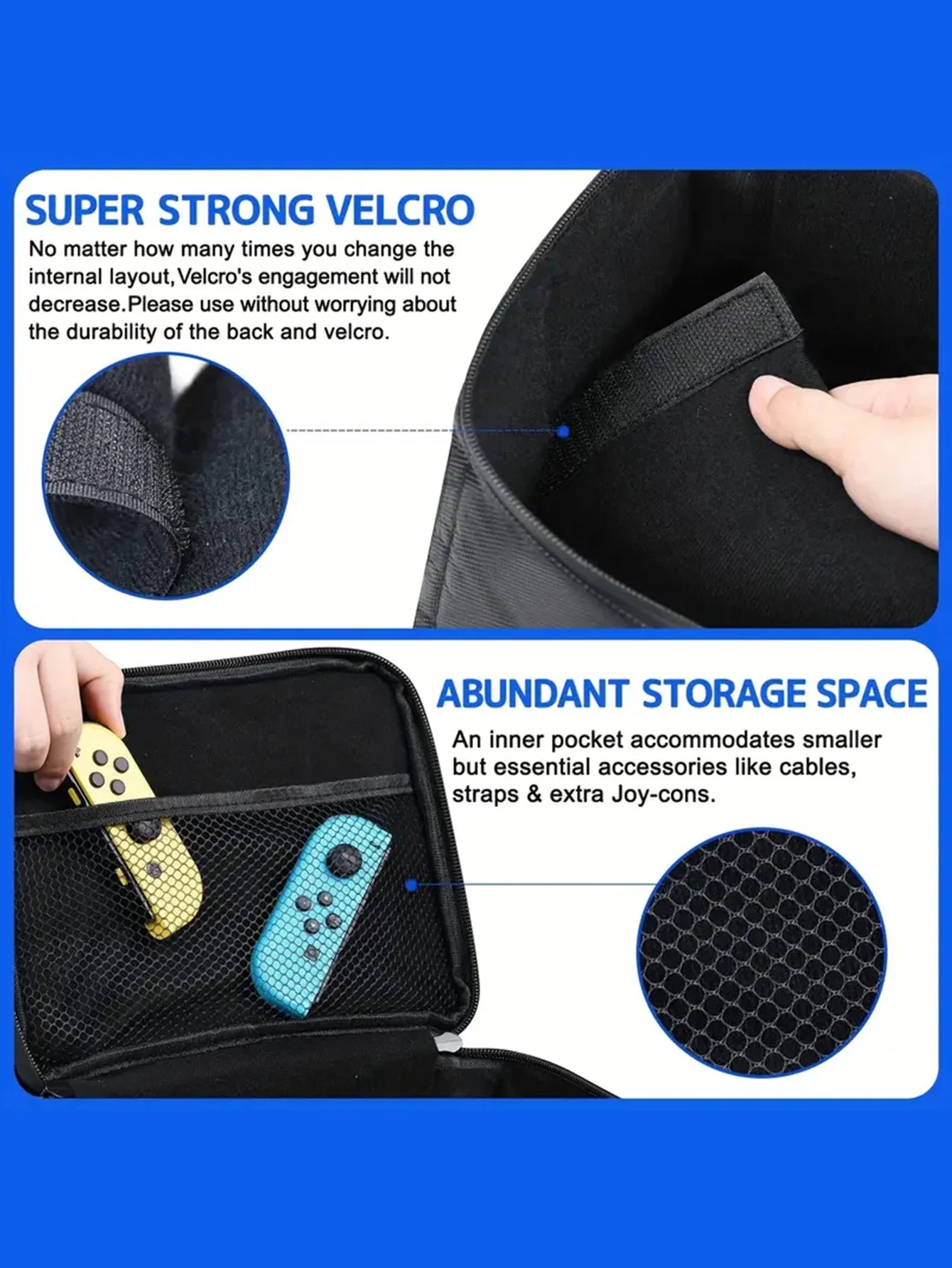 Carrying Storage Case for Nintendo Switch/For Switch OLED Model for Switch Console Pro Controller Accessories