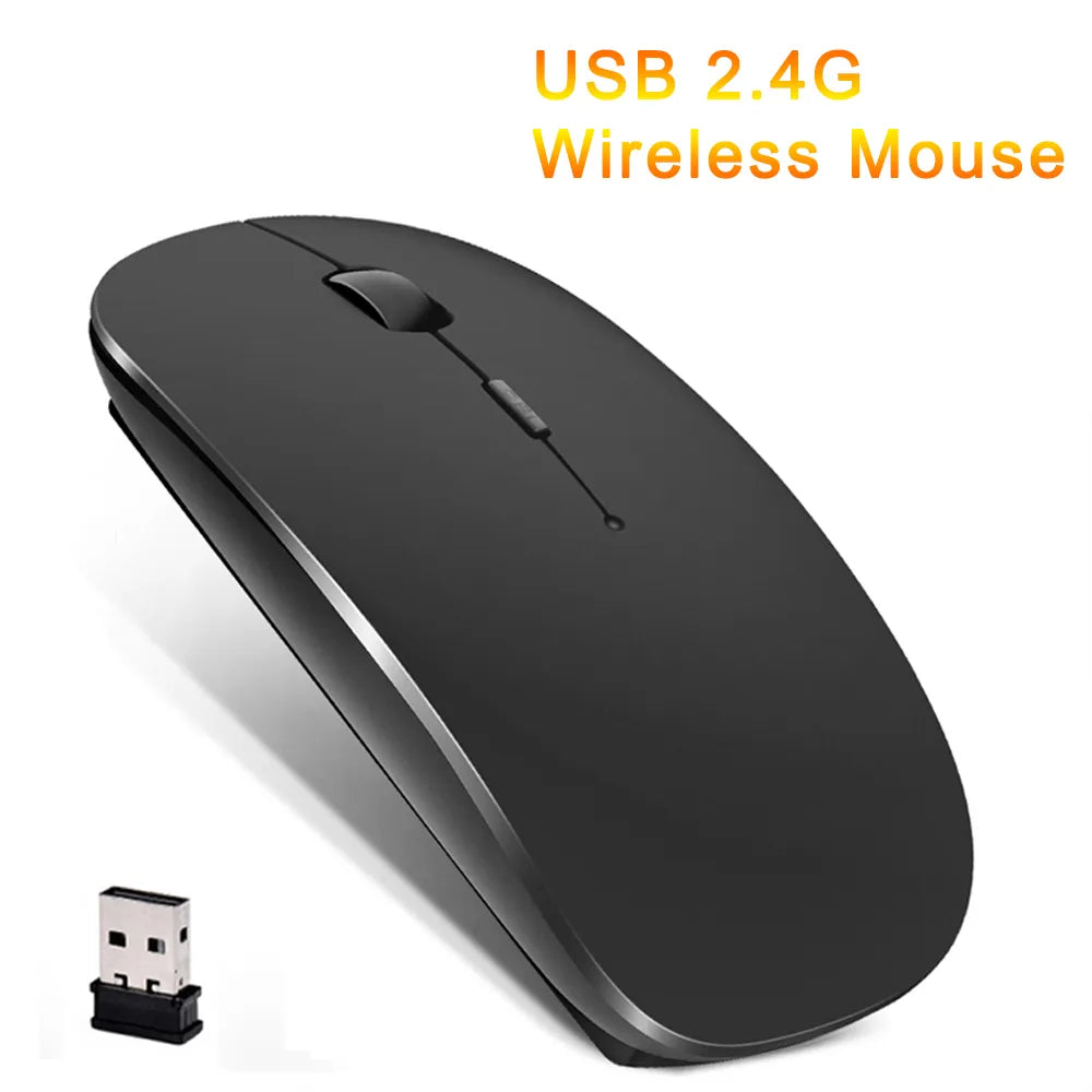 Wireless Mouse 2.4GHz Optical Mouse 1600DPI With USB Receiver For PC Laptop