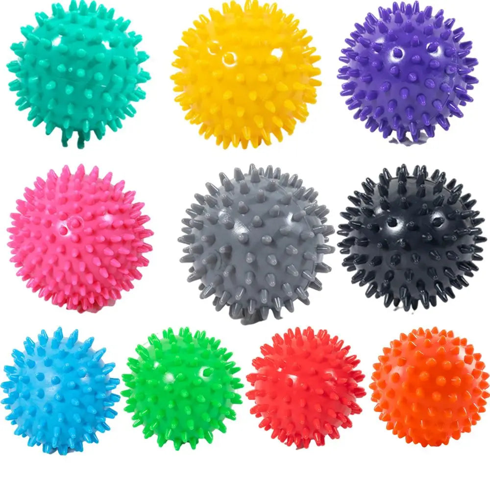 Spiky Massage Balls, Plantar Fasciitis Relief Ball  for Muscle Recovery Myofascial Release Pain Relief