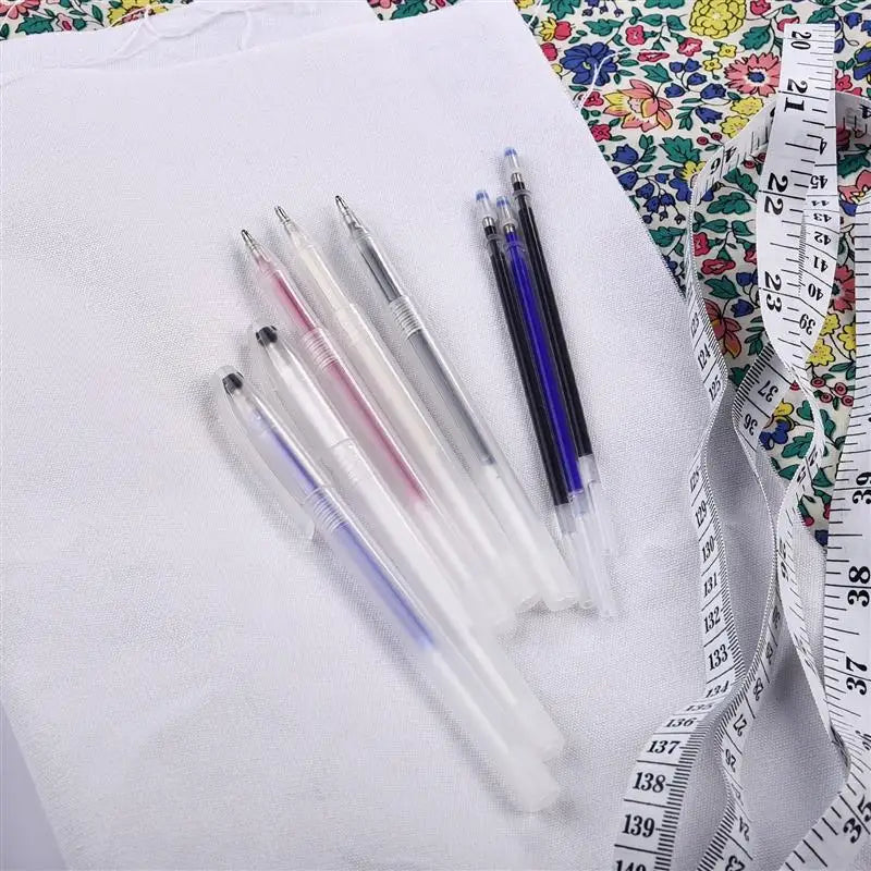 Heat Erasable Pens Fabric Markers for Quilting Sewing DIY Dressmaking Fabrics Tailors Chalk