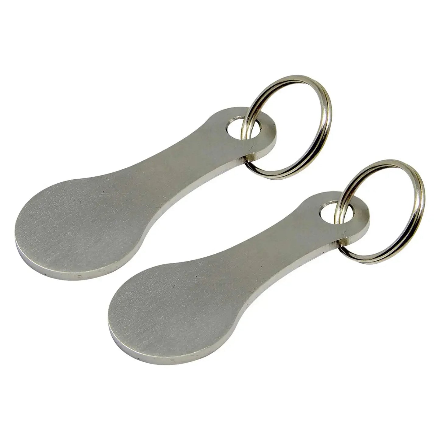 Shopping Trolley Tokens Key Rings Keyrings Decorations for Men Women Shopping Cart Grocery Shopping Trolleys