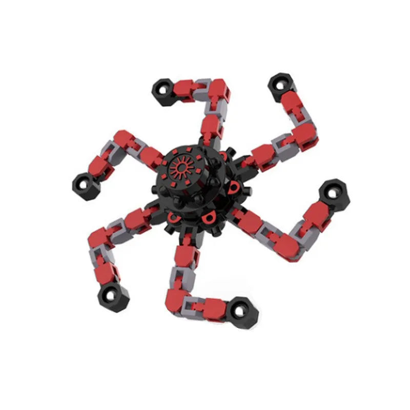 Transformable Fingertip Gyro Fidget Spinners Robot Spinner Stress Relief for Kids Girls Boys Adults