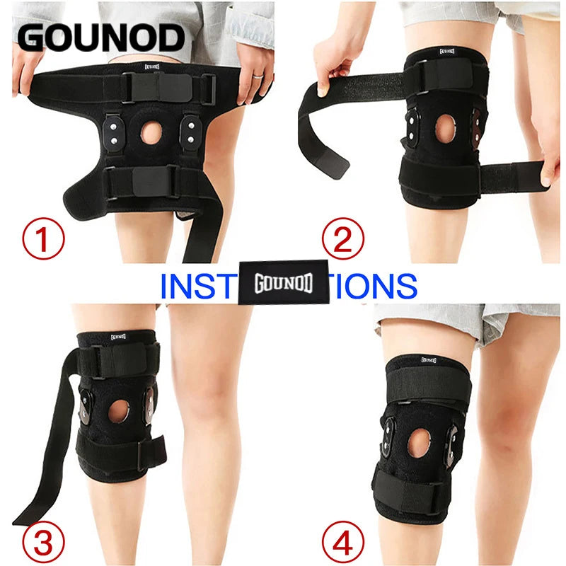 Power Knee Brace Joint Support for Knee Pain Compression Band Suitable for Men and Women