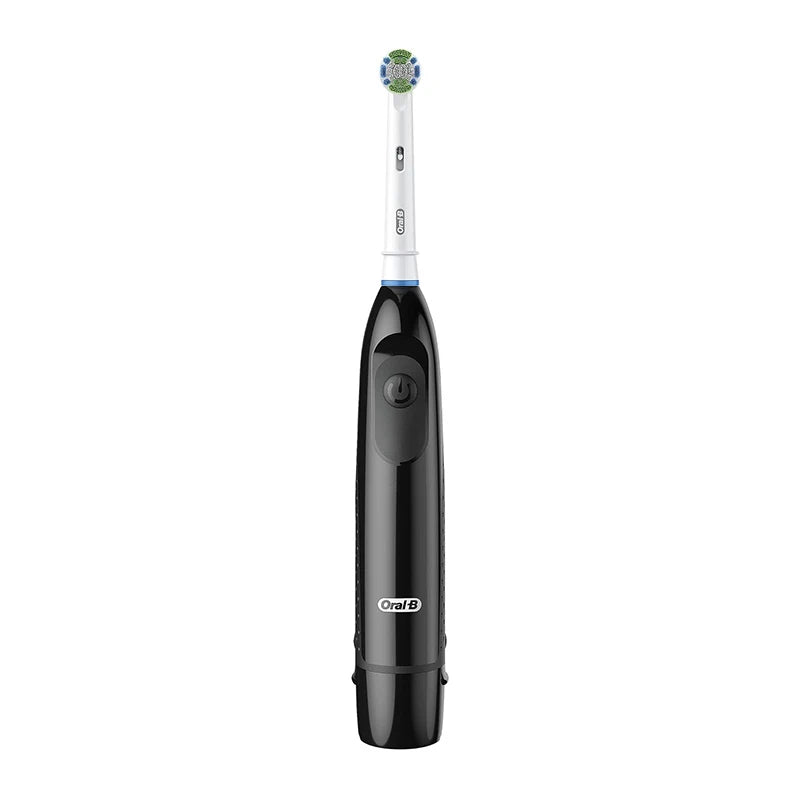 Oral B Electric Toothbrush With Extra Replacement Brush Heads Battery Powered Brush