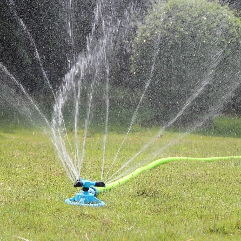 Automatic Rotating Watering Grass Lawn Rotary Nozzle Sprinklers Garden Irrigation Supplies Tool