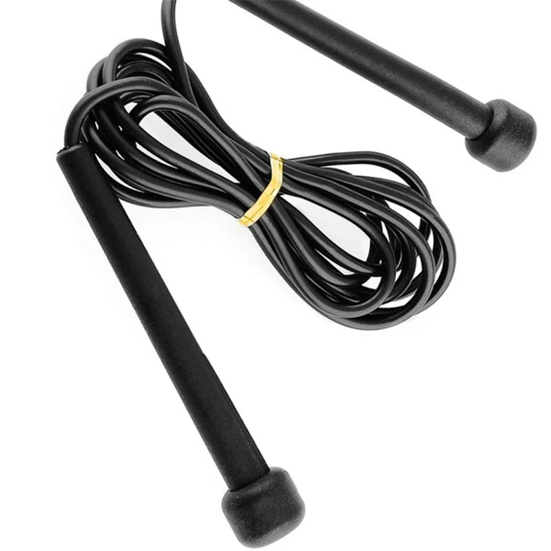 Weighted Jump Rope Skipping Rope Tangle-Free Rapid for Workout Fitness, Weight Loss, Excercise at Home School Gym