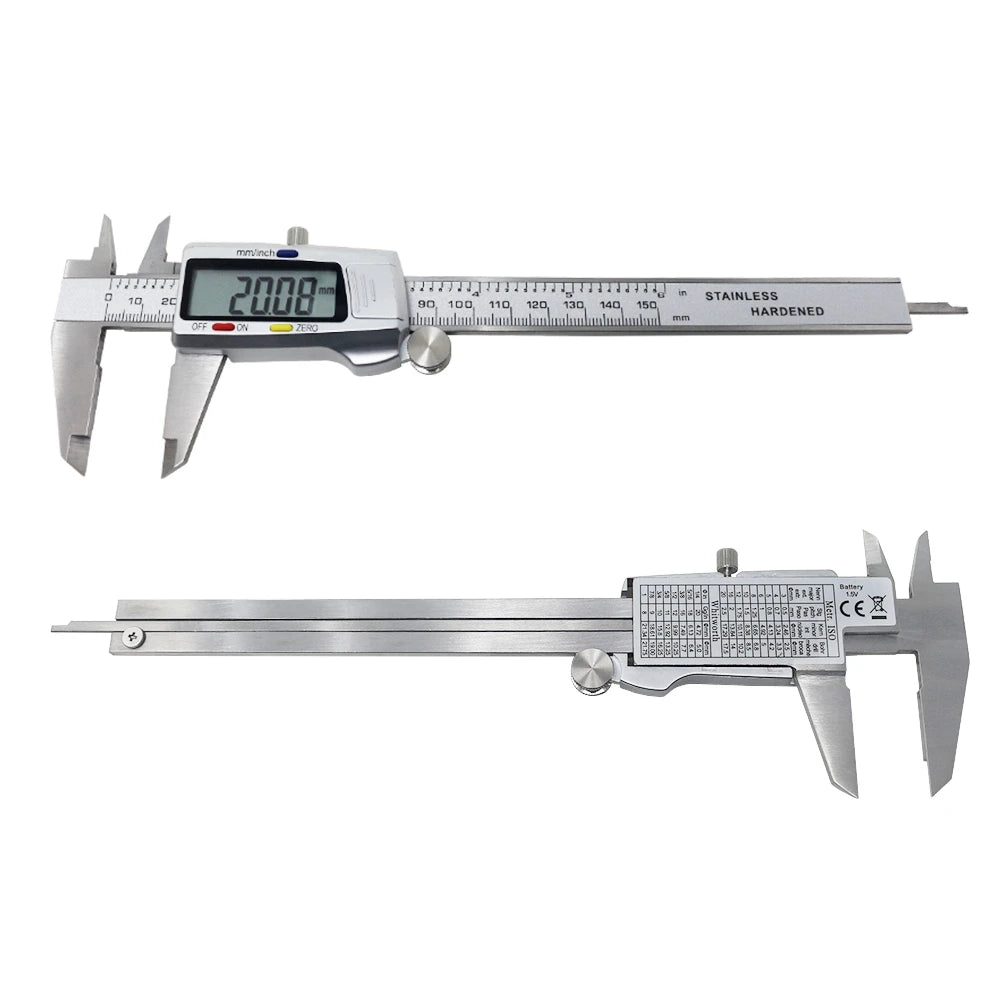 Digital Caliper Measuring Tool Micrometer with Large LCD Screen for DIY/Household