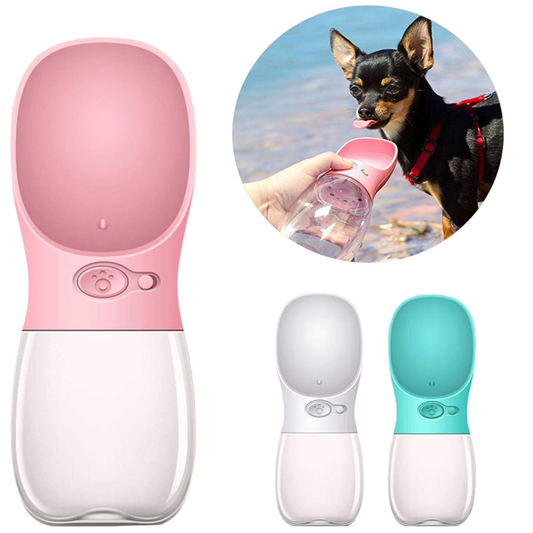 Portable Pet Dog Water Bottle Light Weight Leak Proof Outdoor Walks Pet Dog Water Bottle