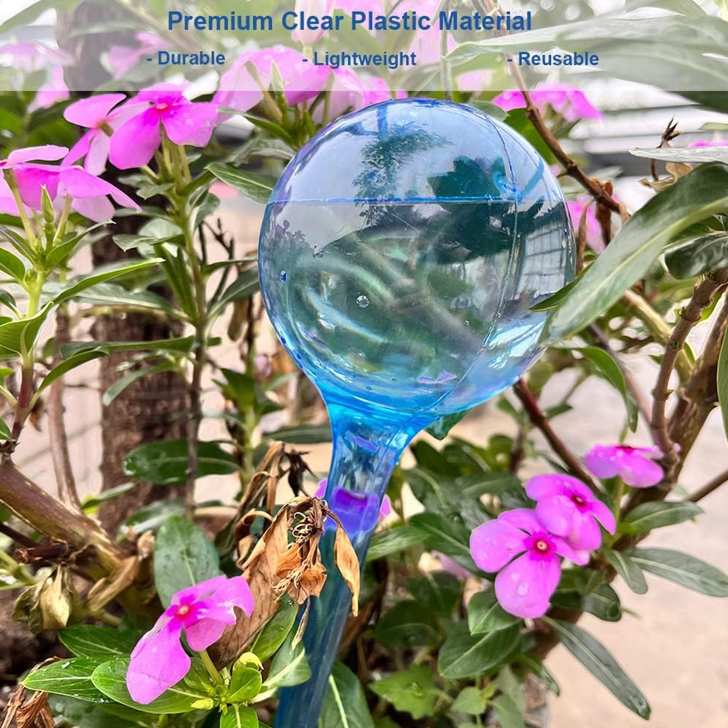 Plastic Plant Watering Globes Self Watering Bulbs Ball Self Feeder Balls Irrigation Device for Indoor Outdoor Garden