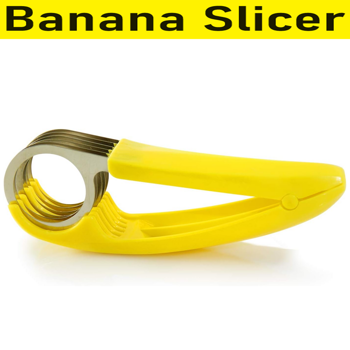 Banana Slicer Fruit and Vegetable Salad Peeler Cutter Kitchen Tools For Banana,Strawberry,Grapes