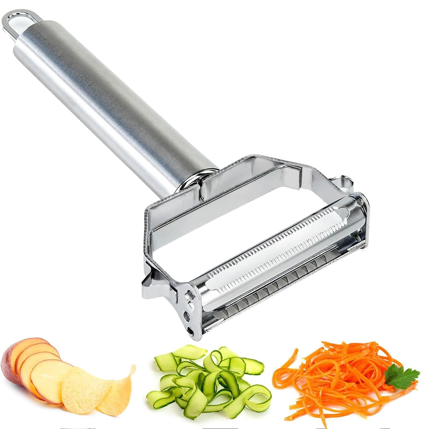 Stainless Steel Multi-function Fruit Vegetable Peeler Slicer Cutter Potato Carrot Grater