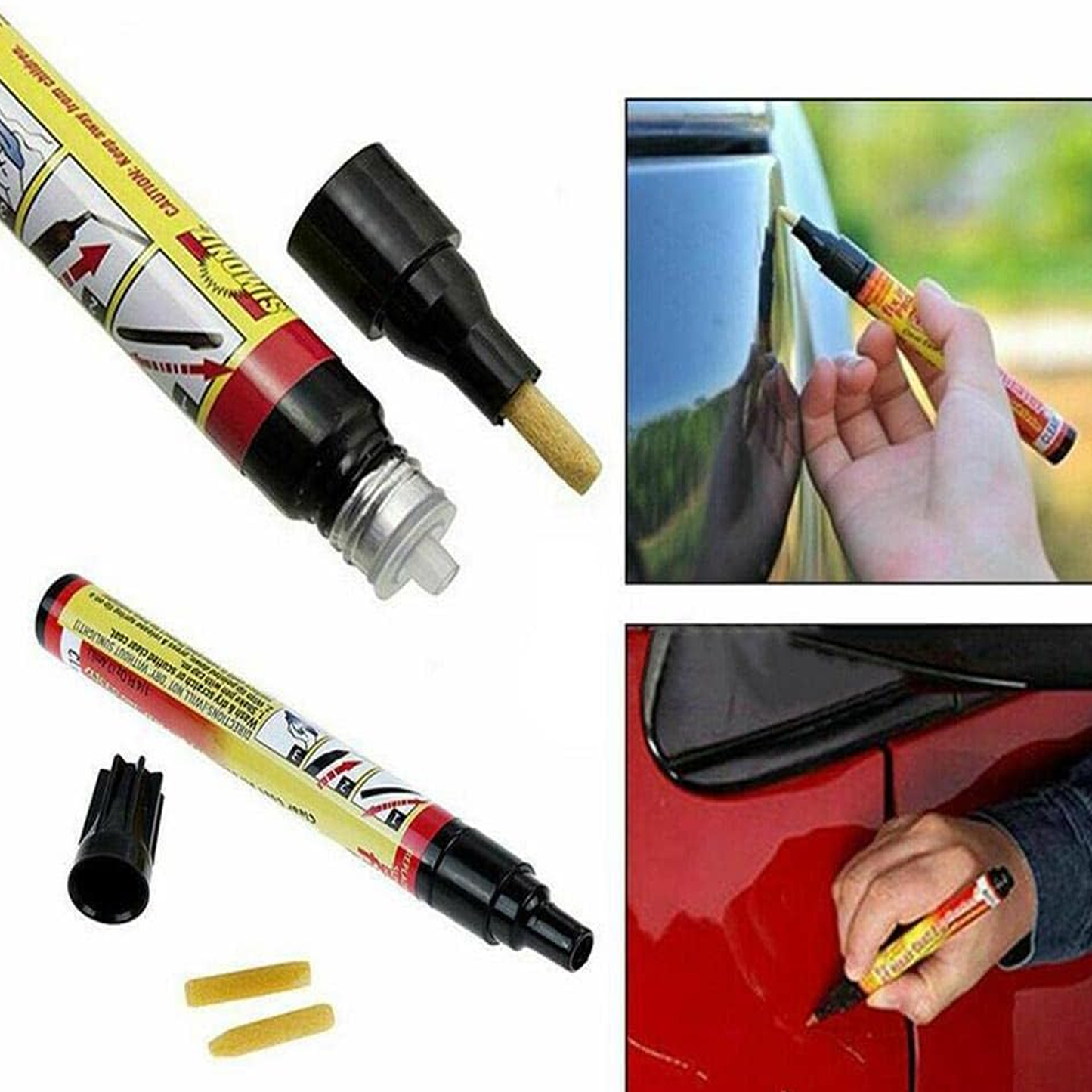 Car Scratch Repair Pen Clear Coat Pen Filler & Sealer Painting for All Cars, Not for Deep Scratch