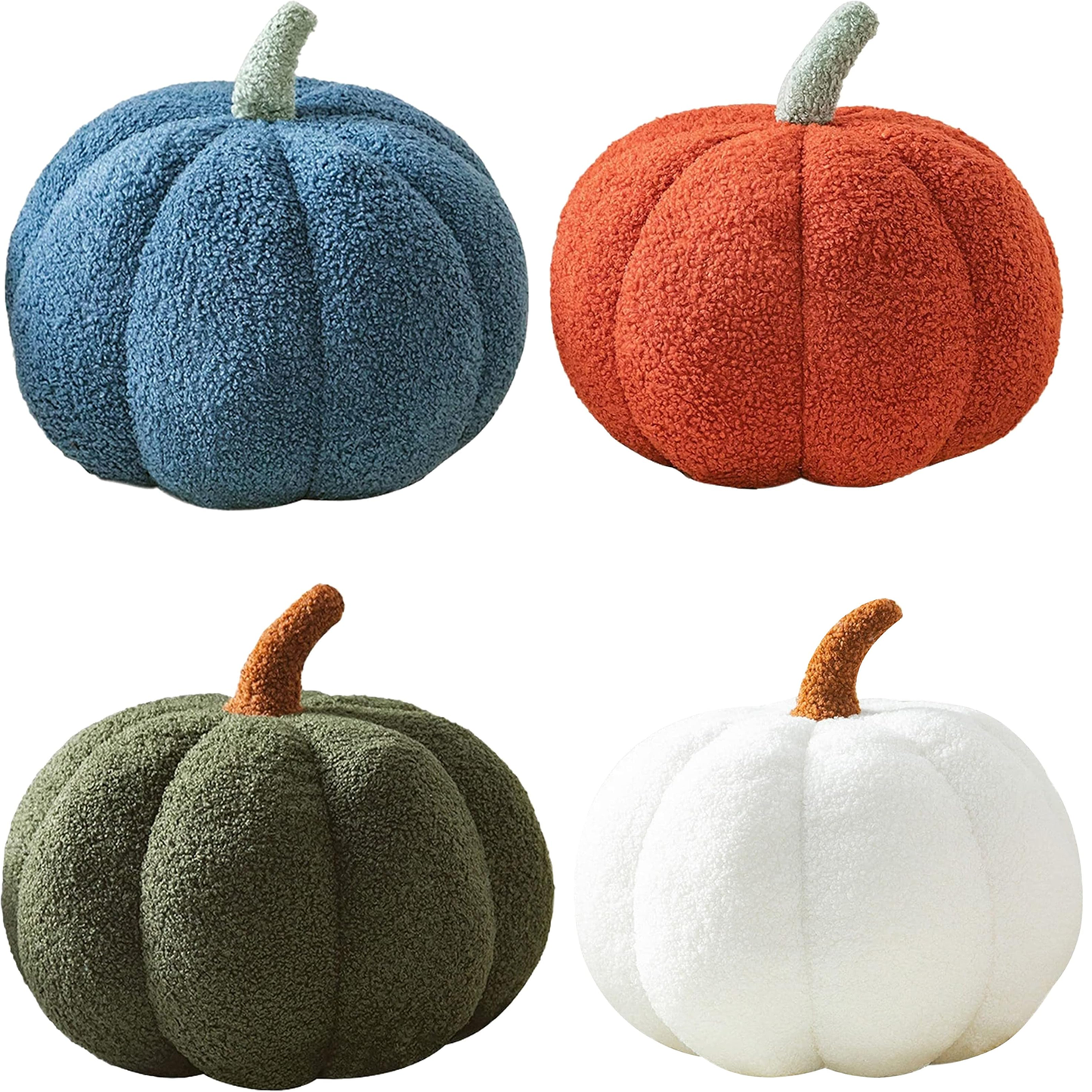 Halloween Plush Pumpkin Shaped Pillow for Cozy Fall Vibes and Season Celebrations