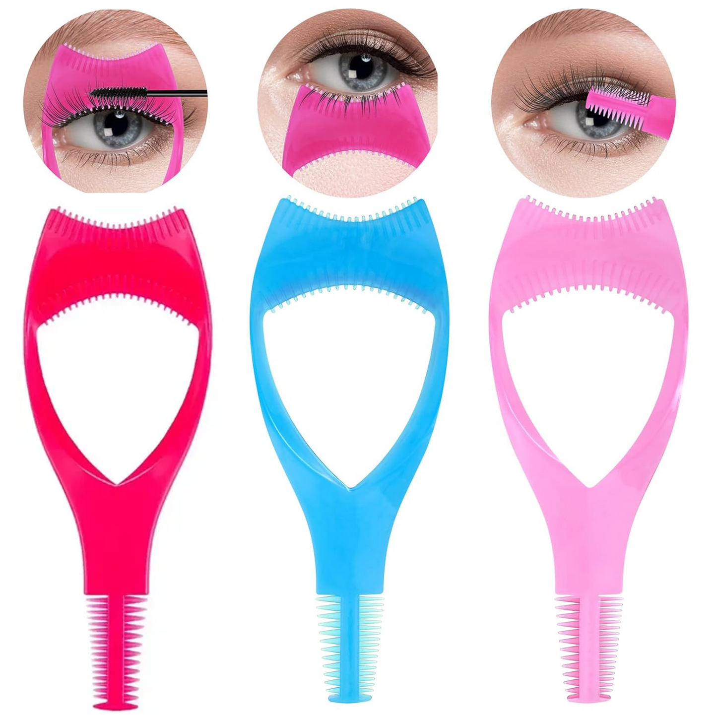 Eyelashes Mascara Shield Applicator Tool Lash Buddy Eyelash Makeup Tool For Women and Girls