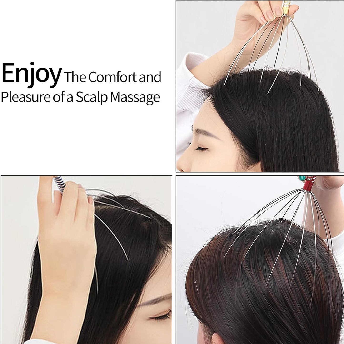 Octopus Head Massager Scalp Relaxation Relief  for Relaxation, Head Massage Tool Stimulate The Scalp