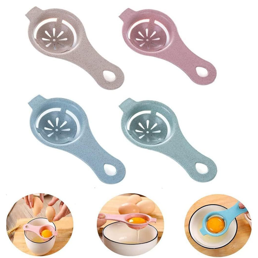 Egg White Separator Egg Yolk White Separator Strainer Filter Divider Egg Separator Tool Kitchen Baking Gadget