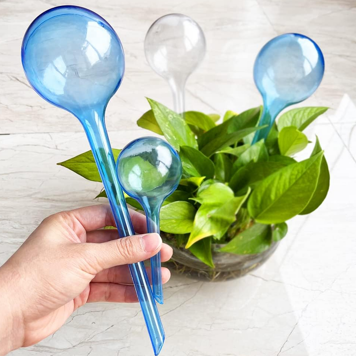 Plastic Plant Watering Globes Self Watering Bulbs Ball Self Feeder Balls Irrigation Device for Indoor Outdoor Garden