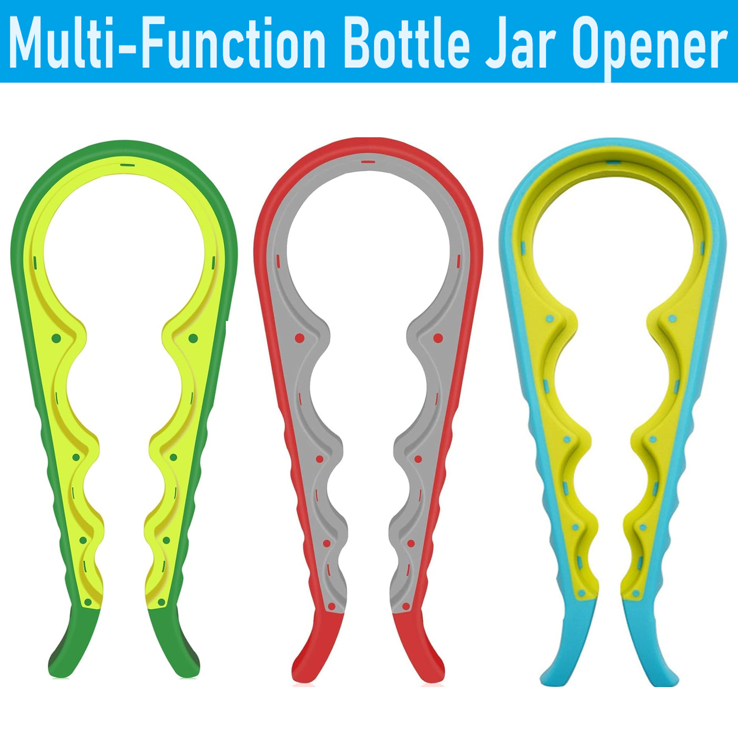 Jar Opener Bottle Opener for Weak Hands for Children, Elderly and Arthritis Sufferers