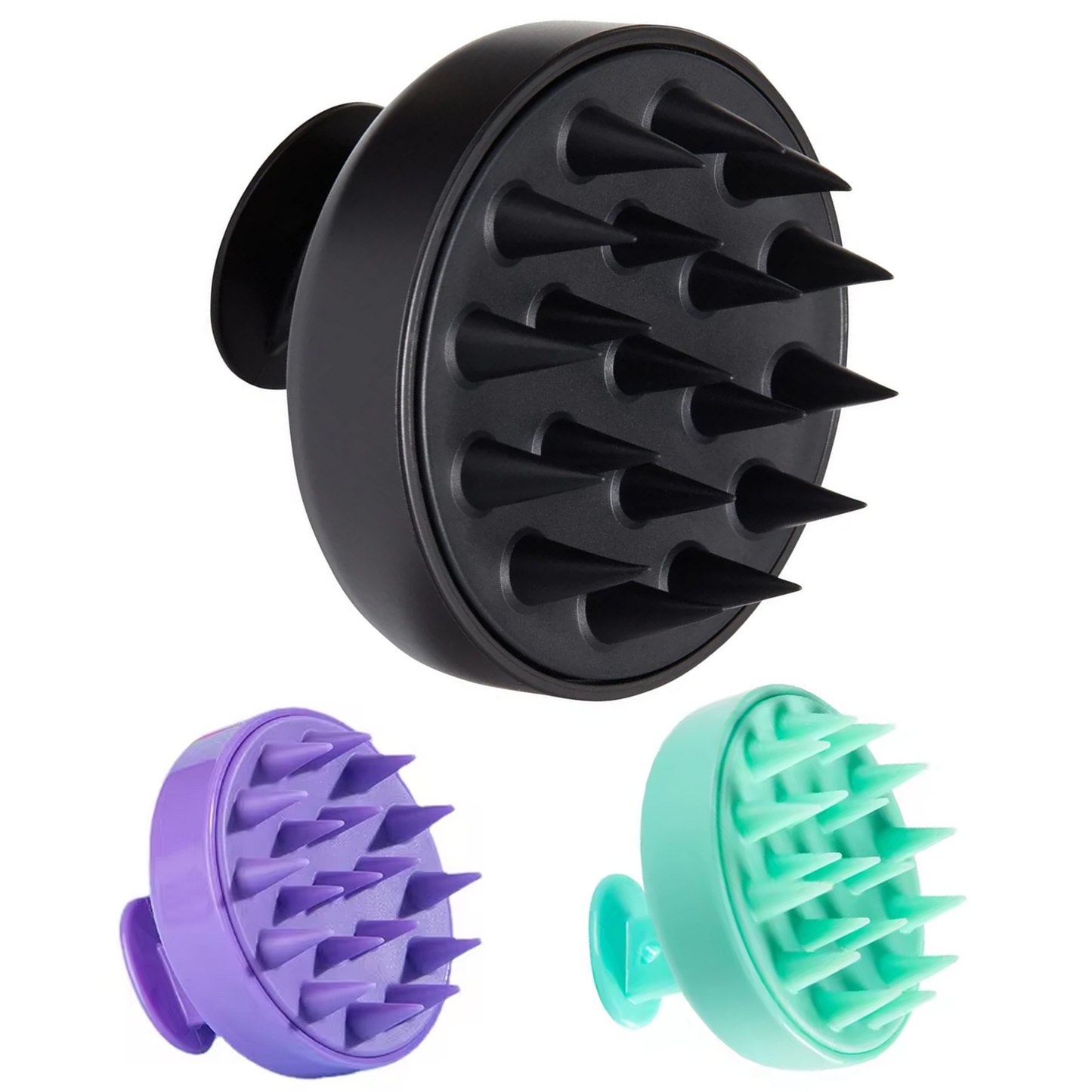 Shampoo Brush Hair Scalp Scrubber Head Massager for Stress Relax Hair Growth for Women Men