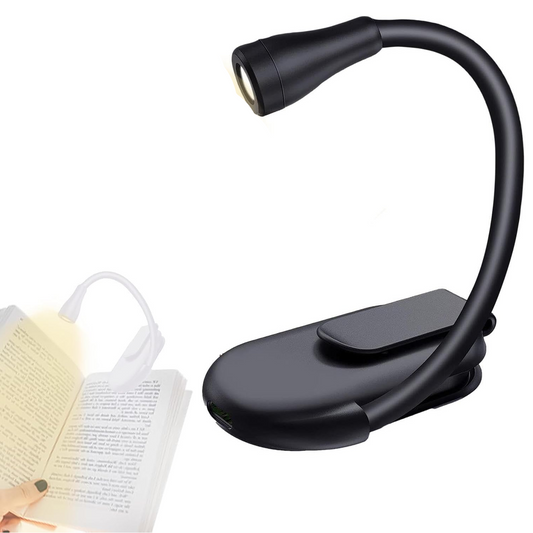 Mini Book Light Portable Clip Night Lights Usb Charging Led Dimmable Bedroom Eye Protect Camping Led Clip 360° Flip Book Lamps